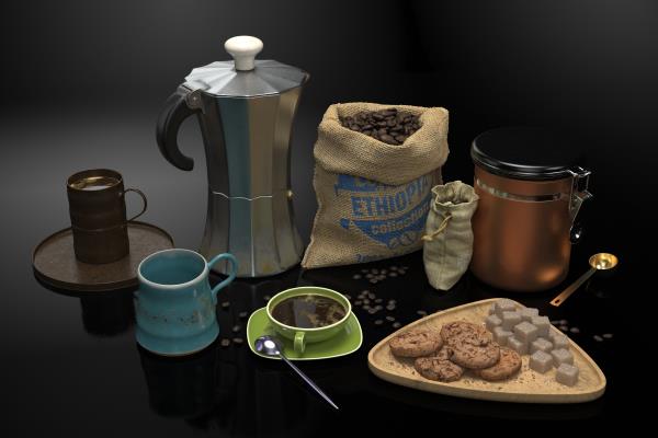 Coffee 3D Model - دانلود مدل سه بعدی شیرینی  - آبجکت سه بعدی شیرینی  - دانلود آبجکت شیرینی  - دانلود مدل سه بعدی fbx - دانلود مدل سه بعدی obj -Coffee 3d model - Coffee 3d Object - Coffee OBJ 3d models - Coffee FBX 3d Models - قند - قهوه - شکر